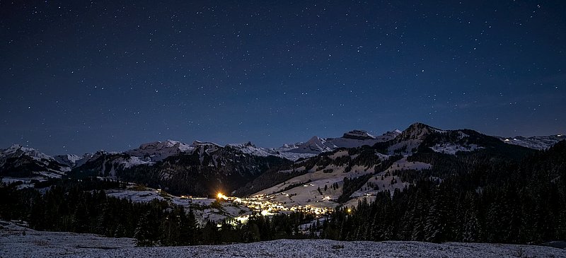 Oberiberg by Night